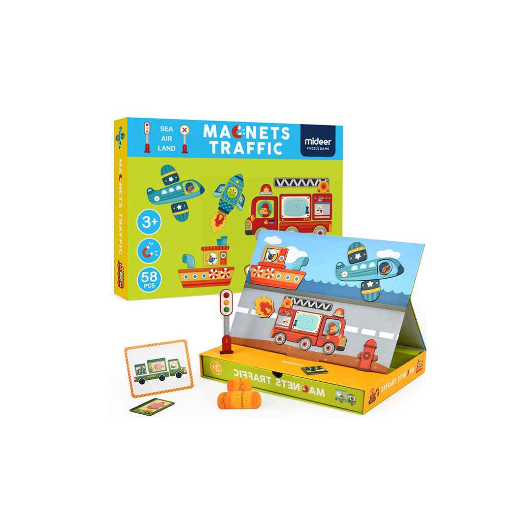 Mideer Traffic Magnetic Game