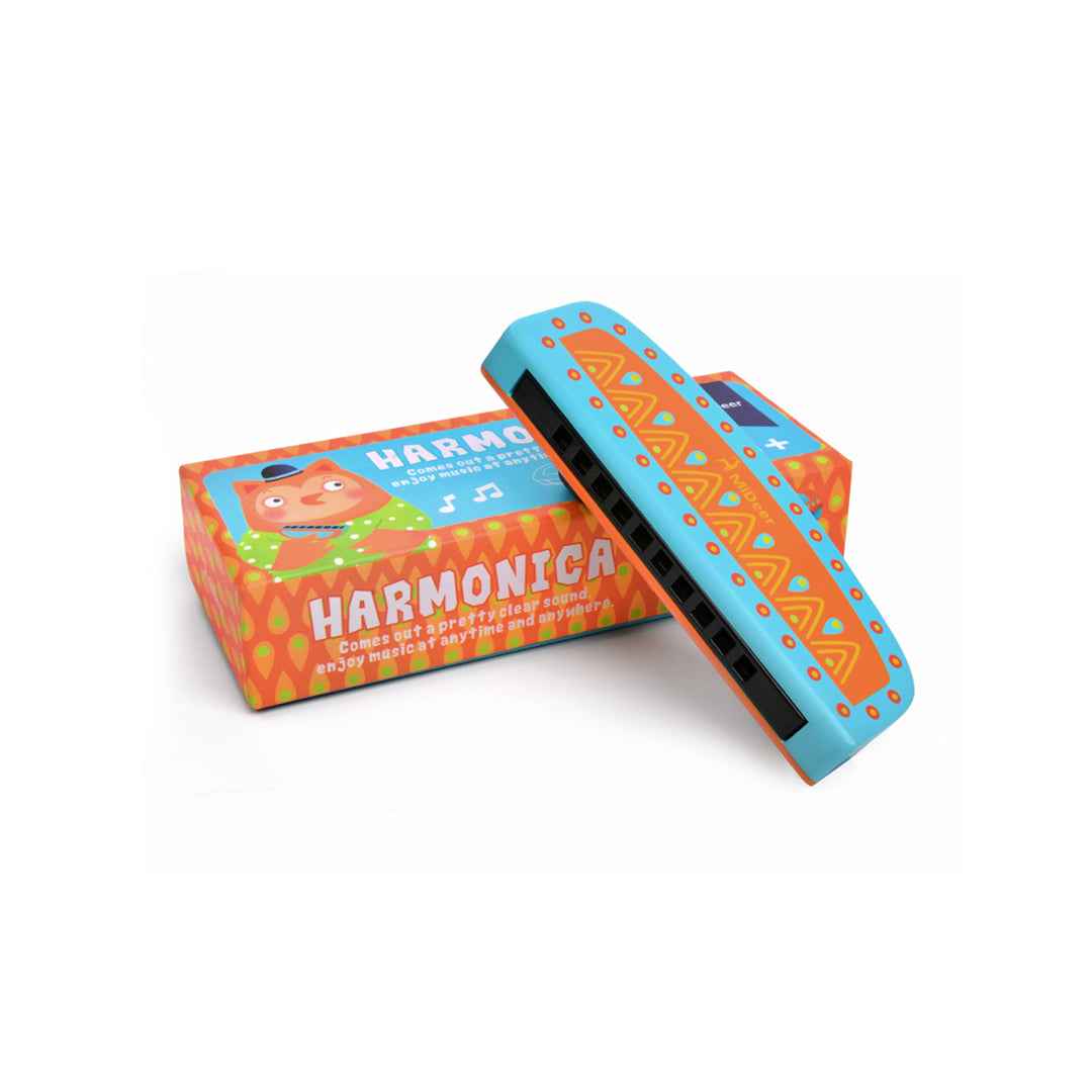 Mideer Wooden Harmonica Musical Instrument