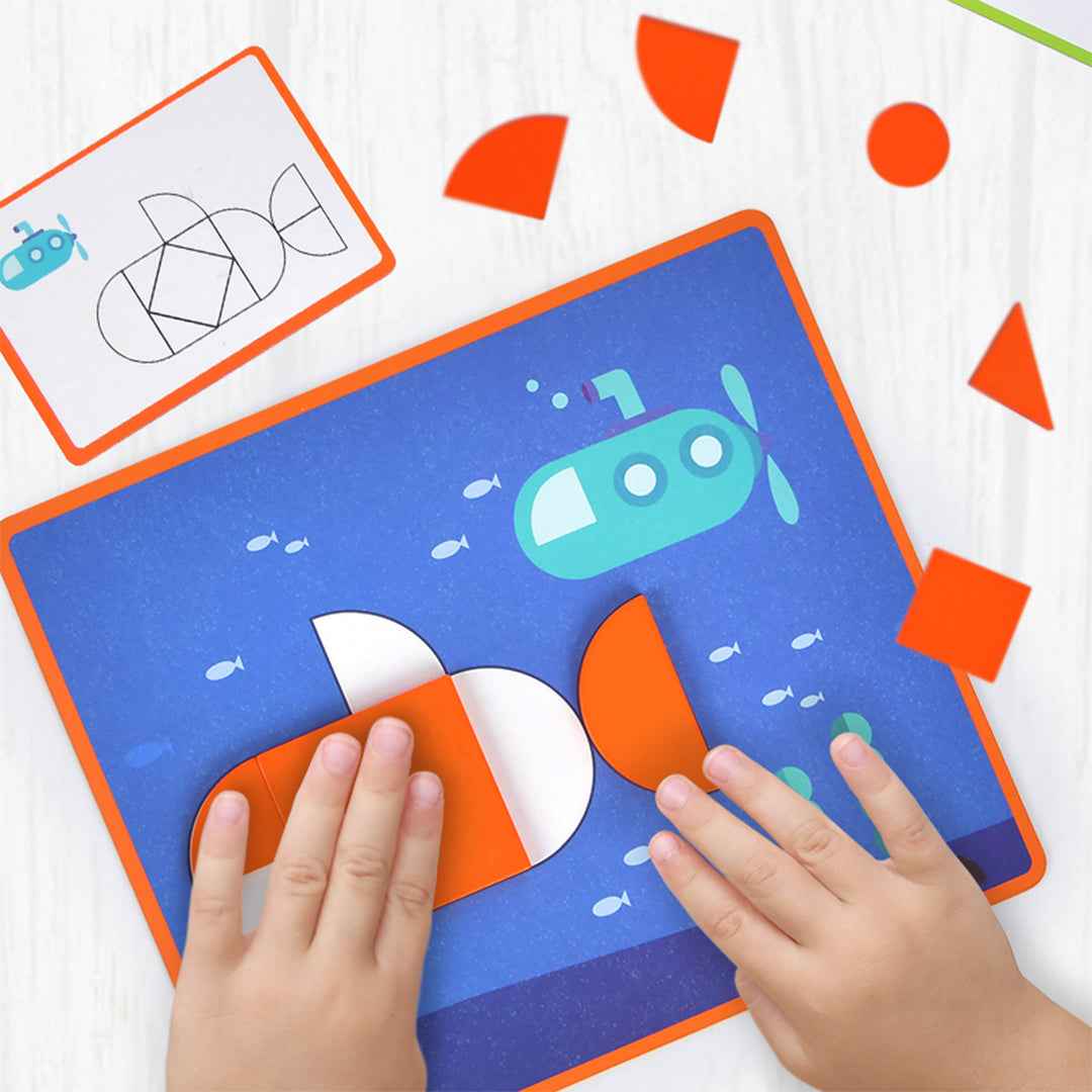 Mideer Wooden Shapes Puzzle Game