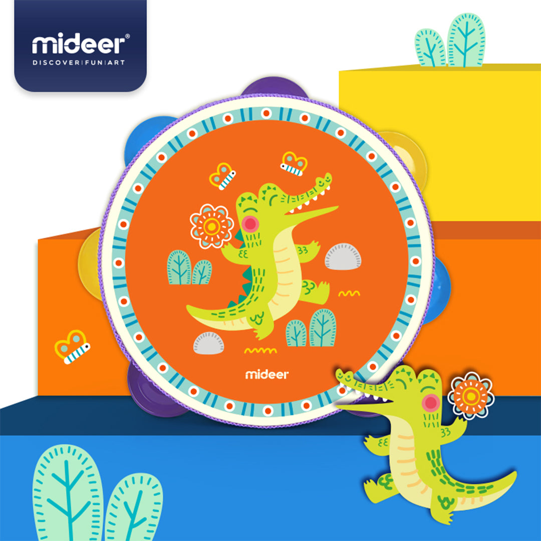 Mideer Wooden Tambourine