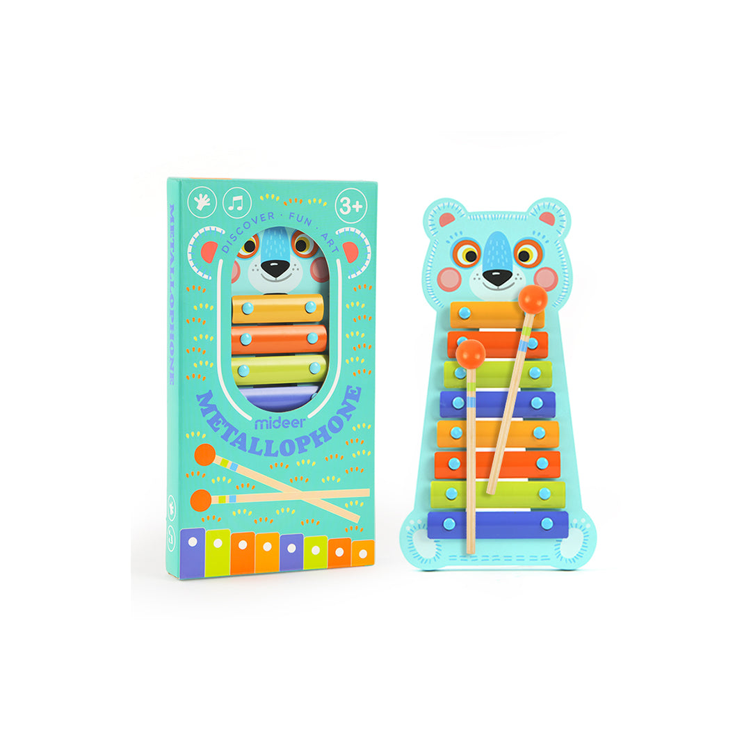 Mideer Wooden Xylophone musical instrument for premium kids toys UAE.
