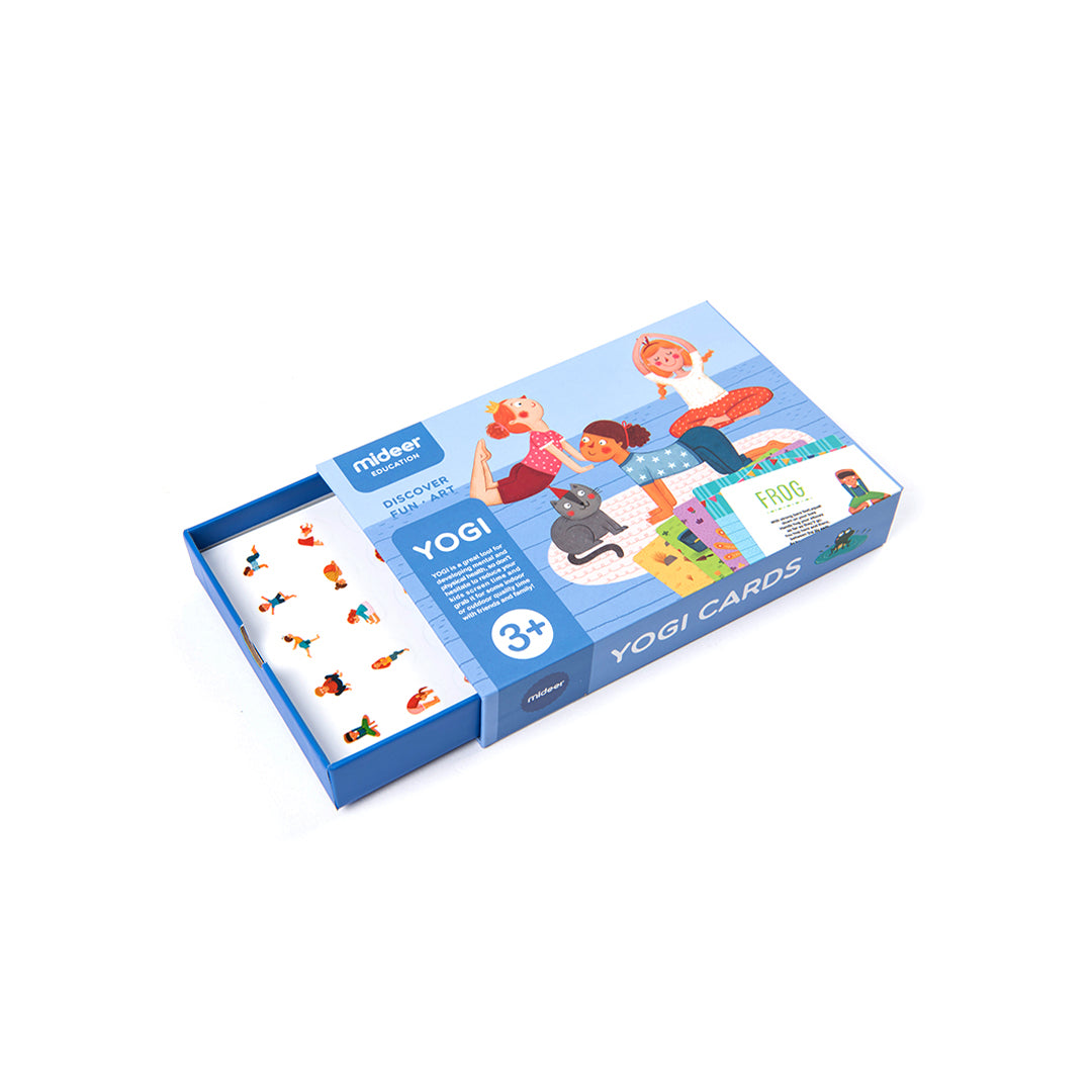 Mideer Yogi Cards children's yoga instruction game for premium kids toys UAE.
