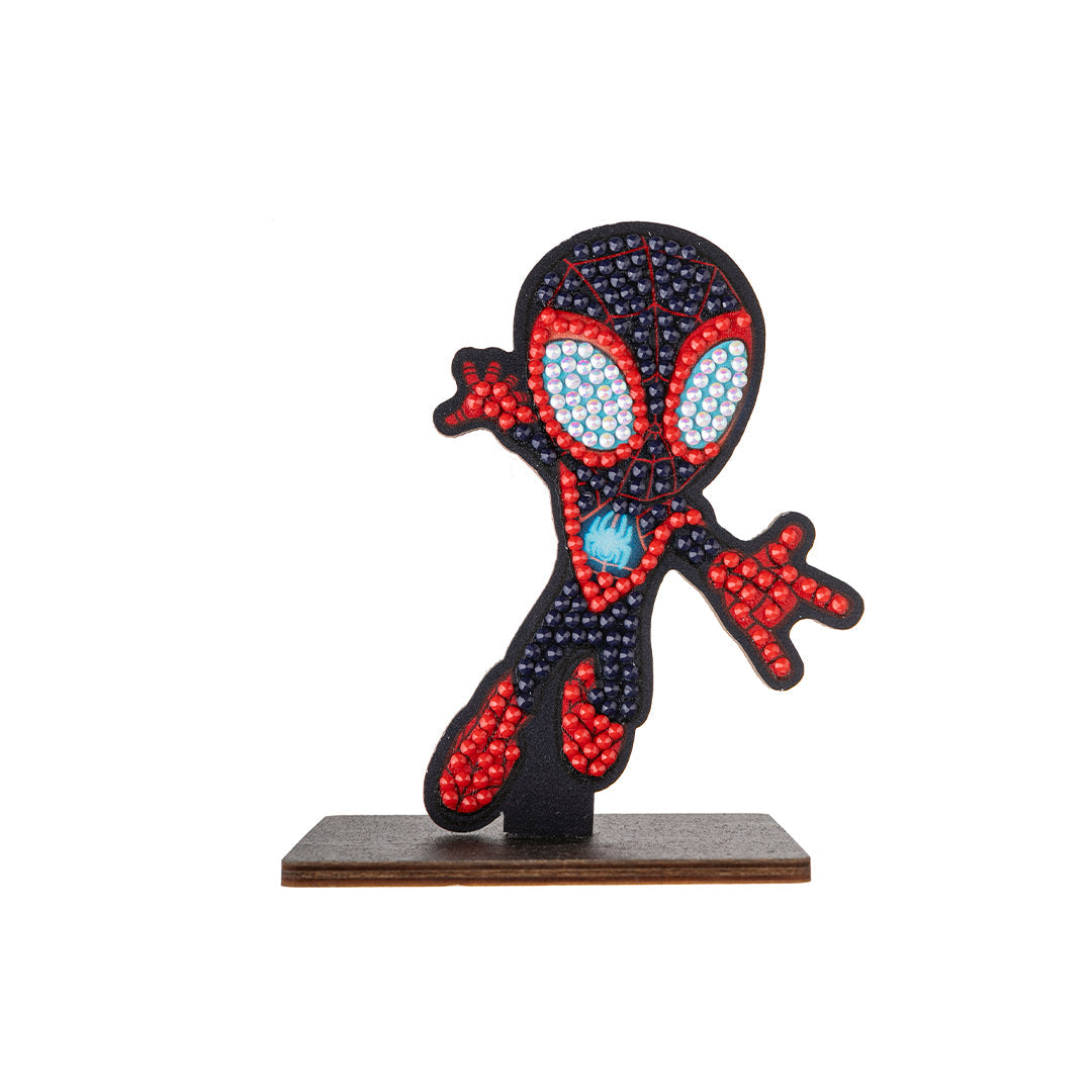 Craft Buddy Marvel Miles Morales Crystal Art Buddy - Toyspry