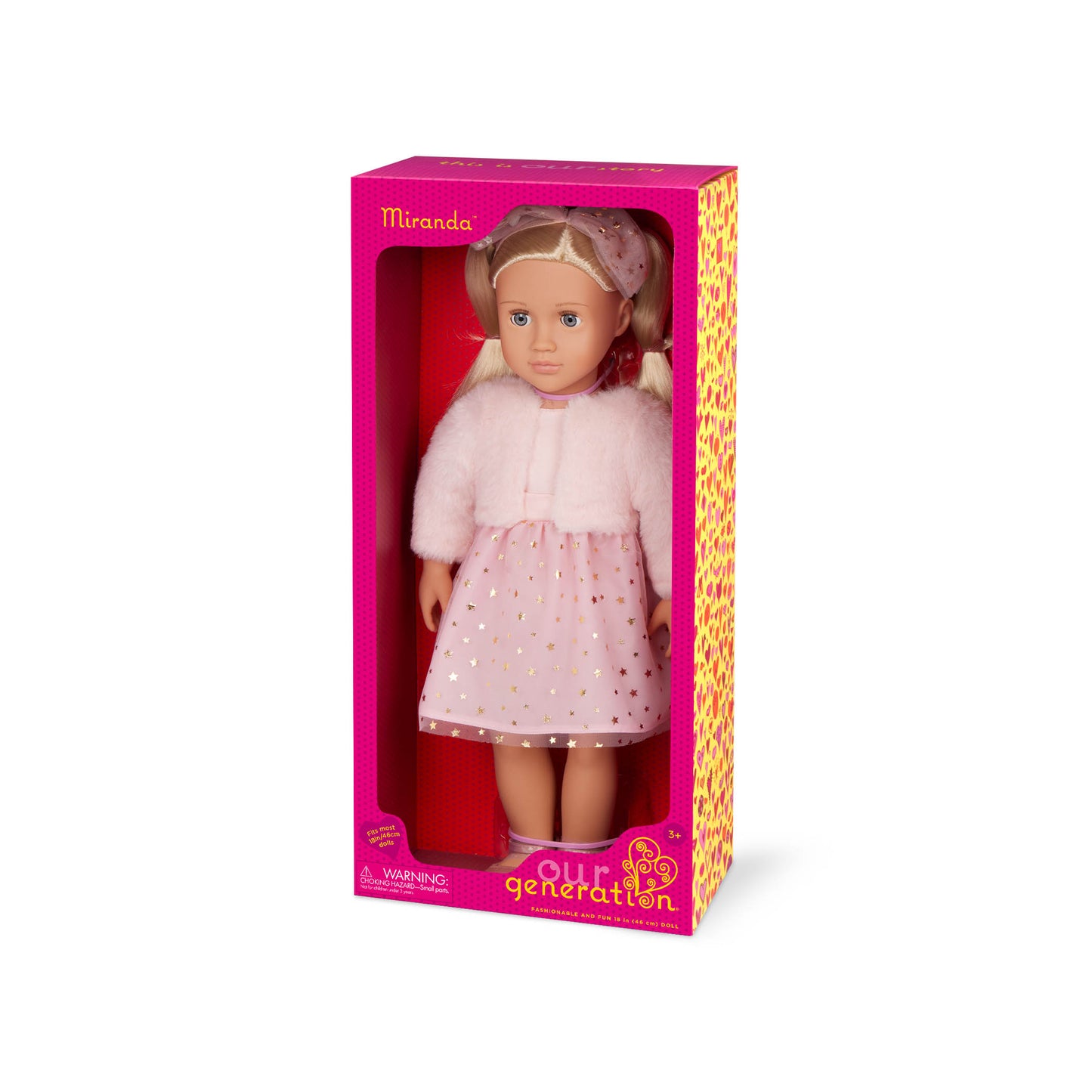Our Generation Miranda Doll with packaging