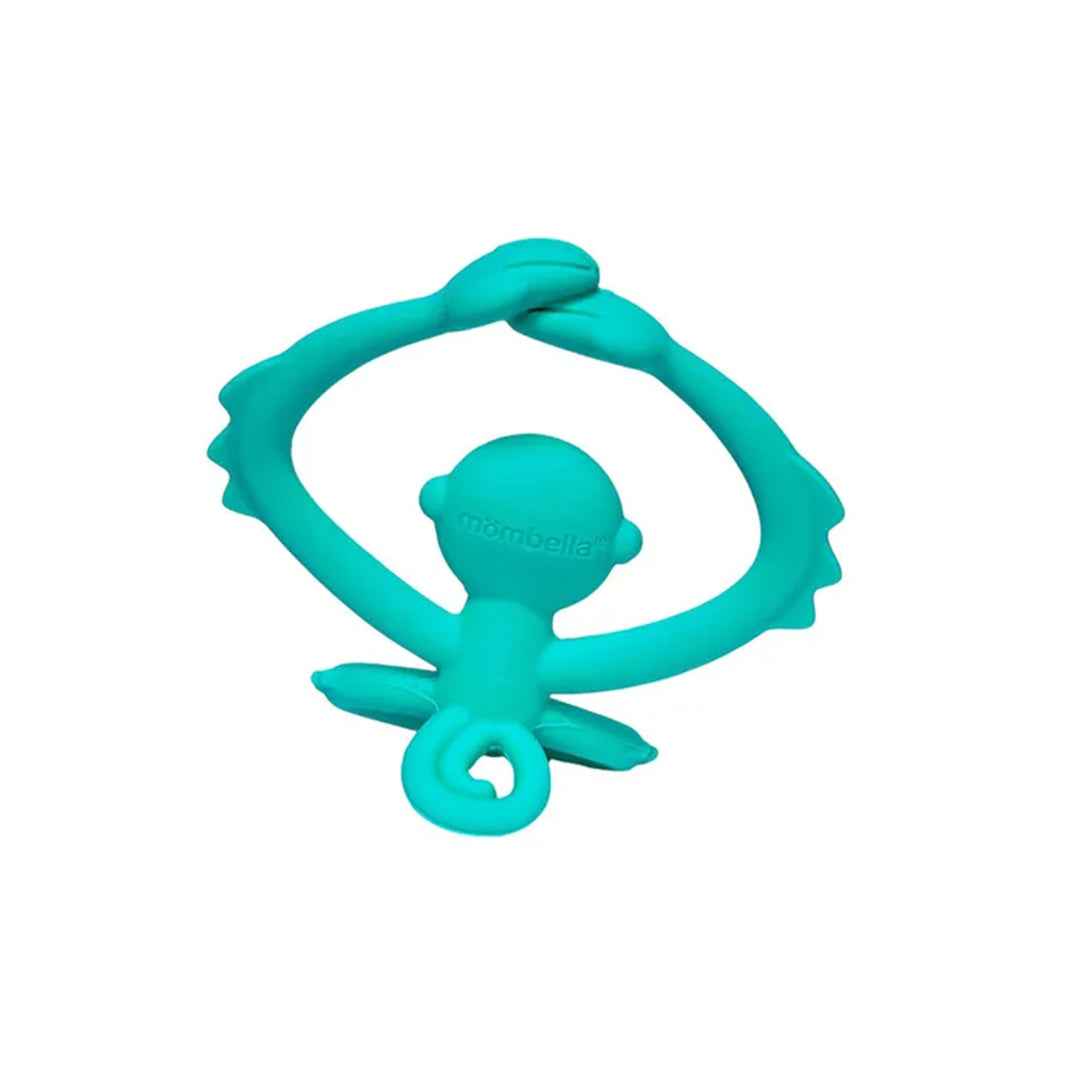 Mombella Hugging Monkey Teether Toy Aqua Green (Copy)