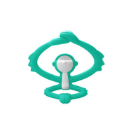 Mombella Hugging Monkey Silicone Teether Toy - Aqua Green