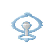 Mombella Hugging Monkey Silicone Teether Toy - Light Blue