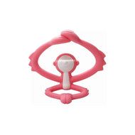 Mombella Hugging Monkey Silicone Teether Toy - Pink