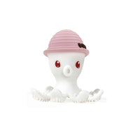 Mombella Ollie Octopus - Baby Teether Toy (Old Rose)