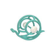 Mombella S2 Snail Rattle & Silicone Sensory Toy - Teal