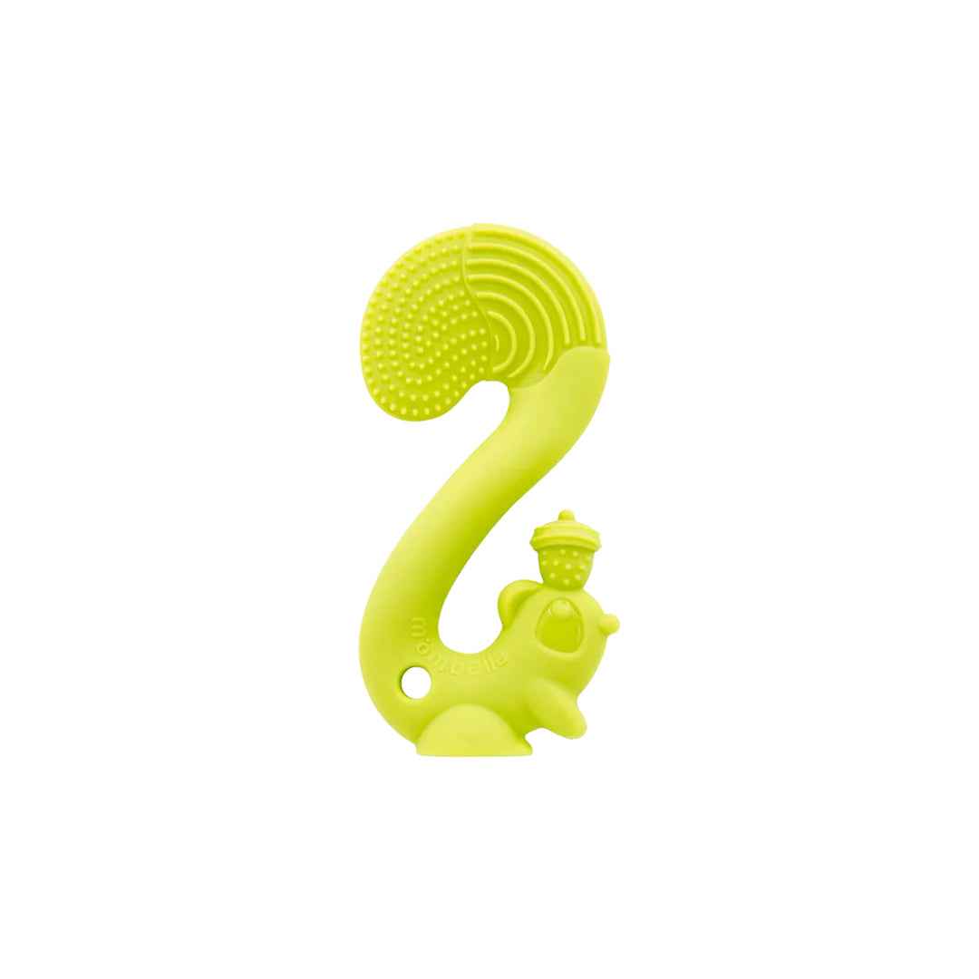 Mombella Squirrel Baby Teether Toy Green (Copy)