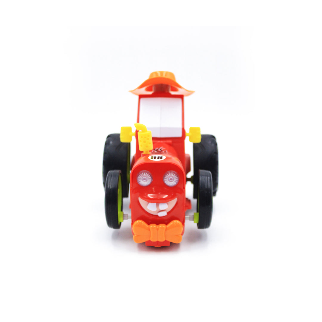 Toy Monster RC Truck with Flames and Large Wheels - Remote Control Monster Truck for Kids