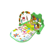 Multi Baby Gym Playmat | Infant Play Piano Mat with Rattles