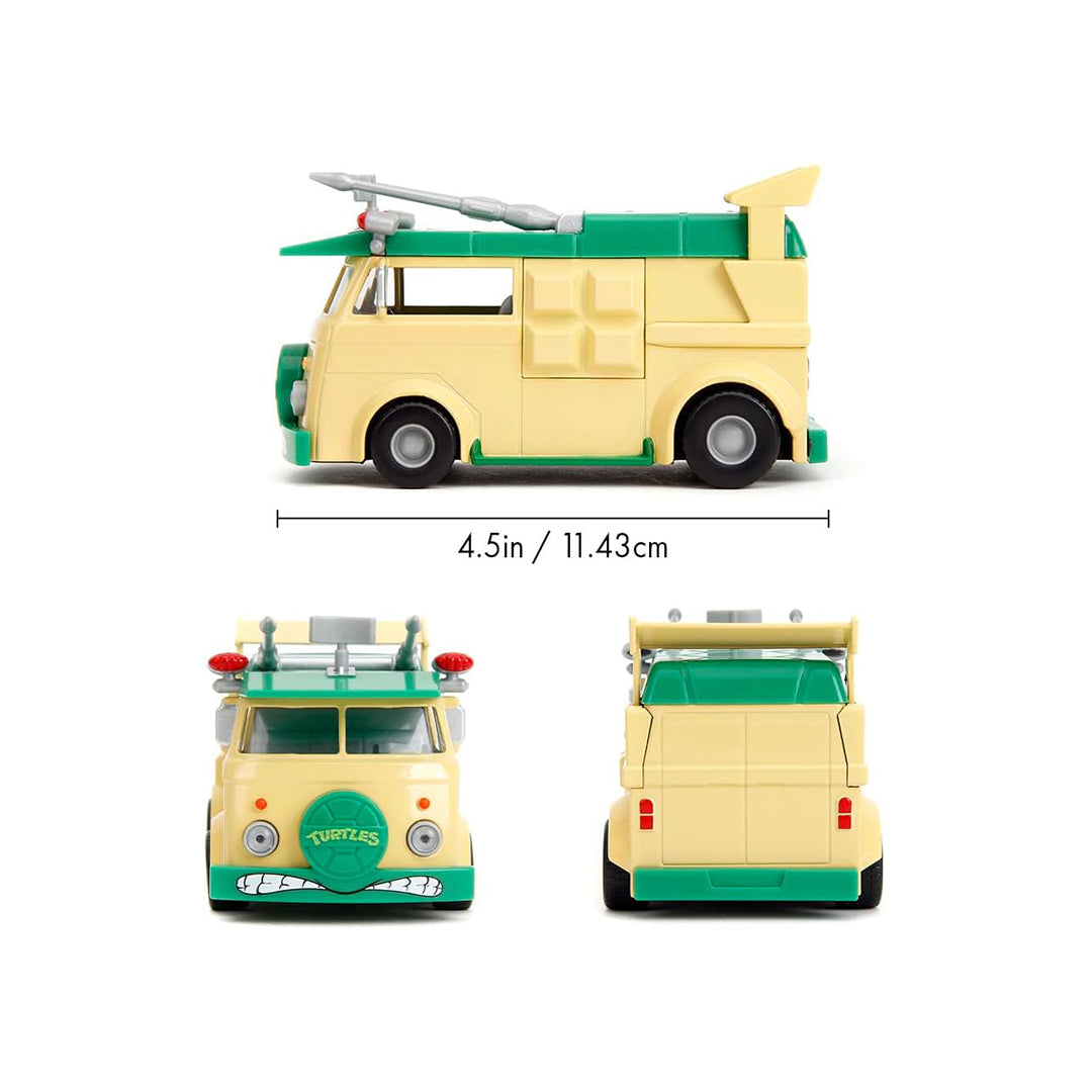 Ninja Turtles Party Van Diecast: 1:32 Metal Model Car