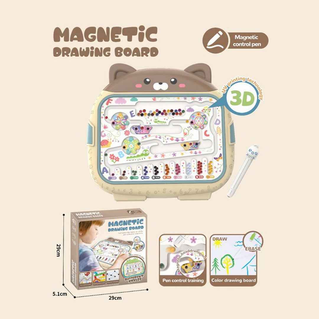 Pen Control Magnetic Bead Maze Game