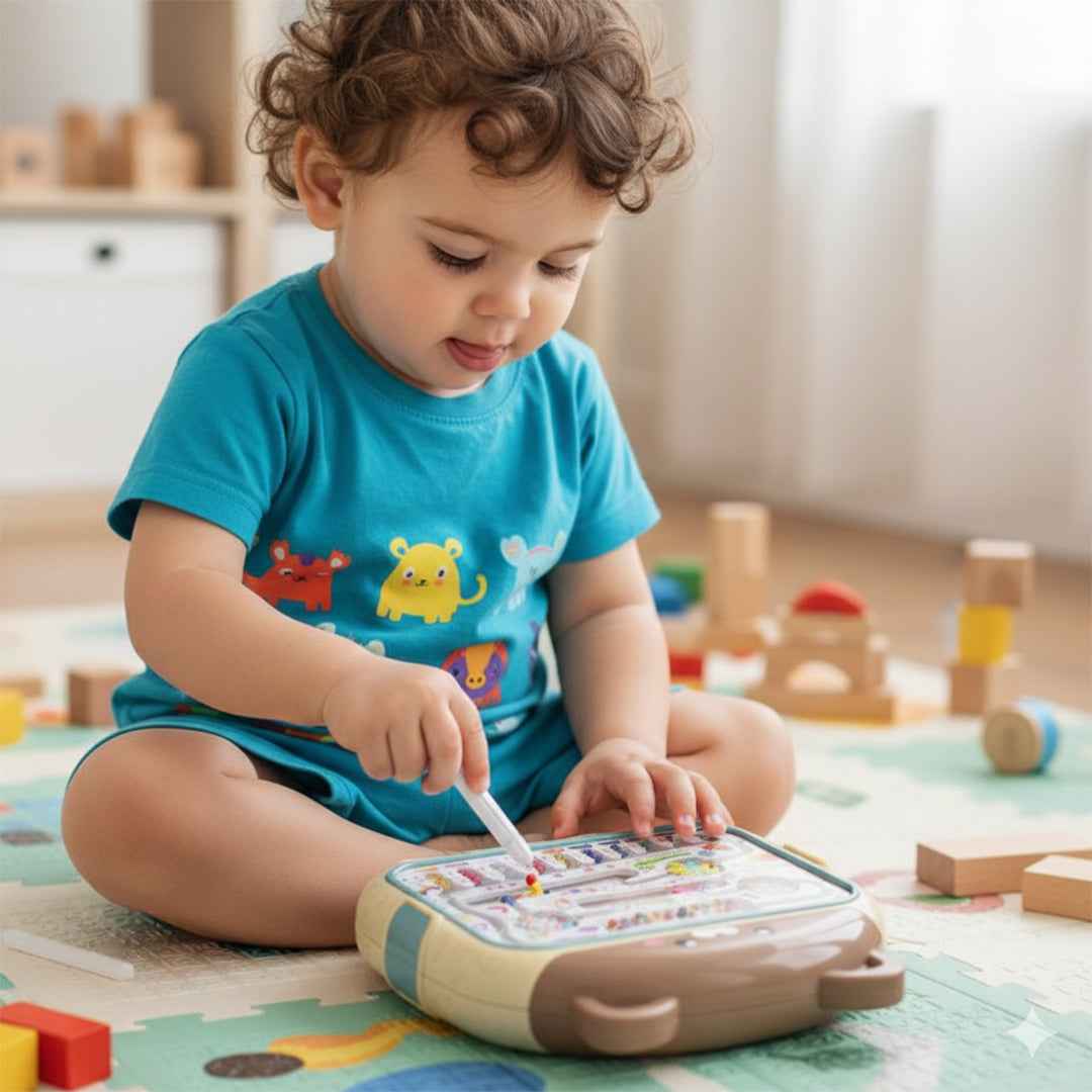 Pen Control Magnetic Bead Maze Game