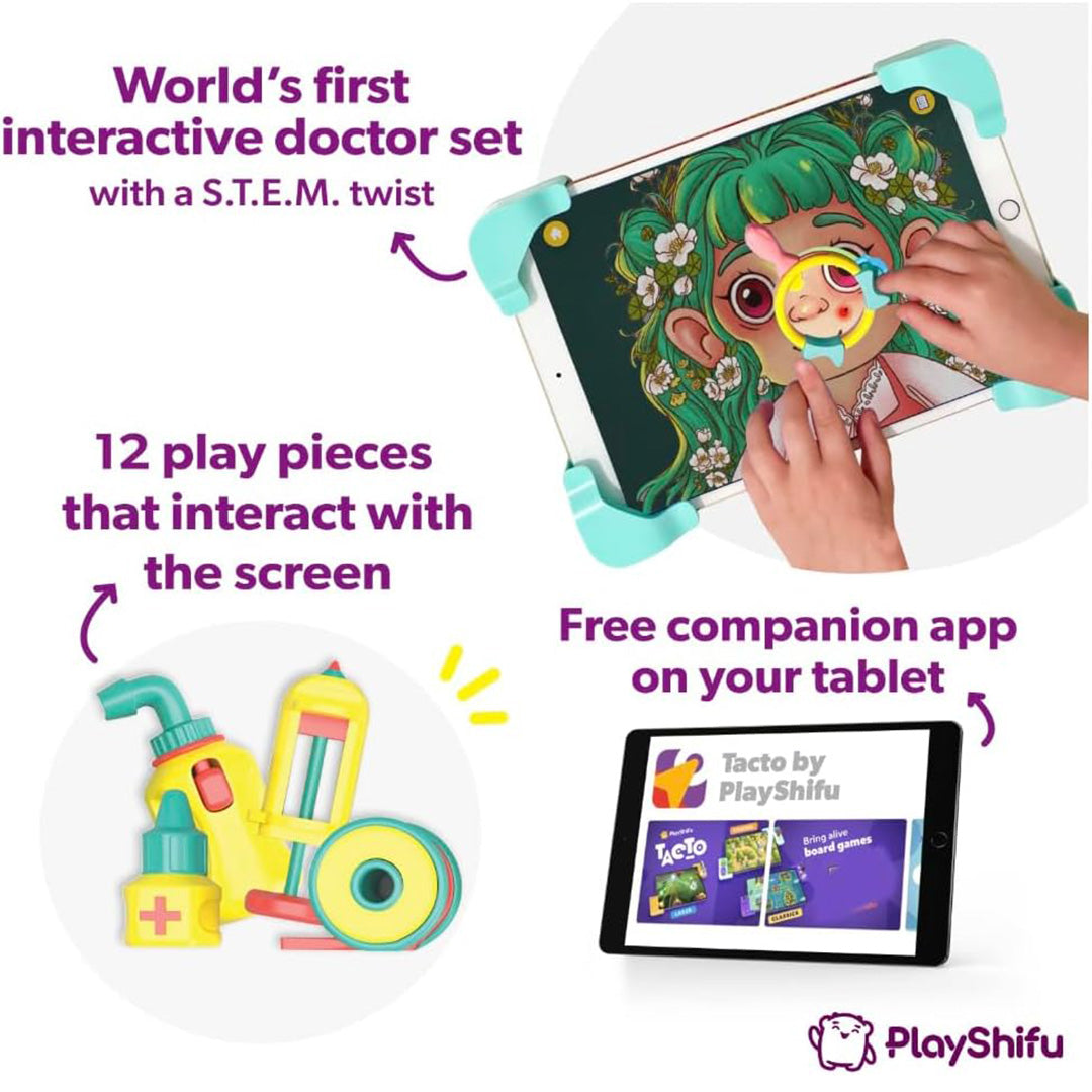 PlayShifu Tacto Doctor - Interactive Medical Learning Game - Toyspry