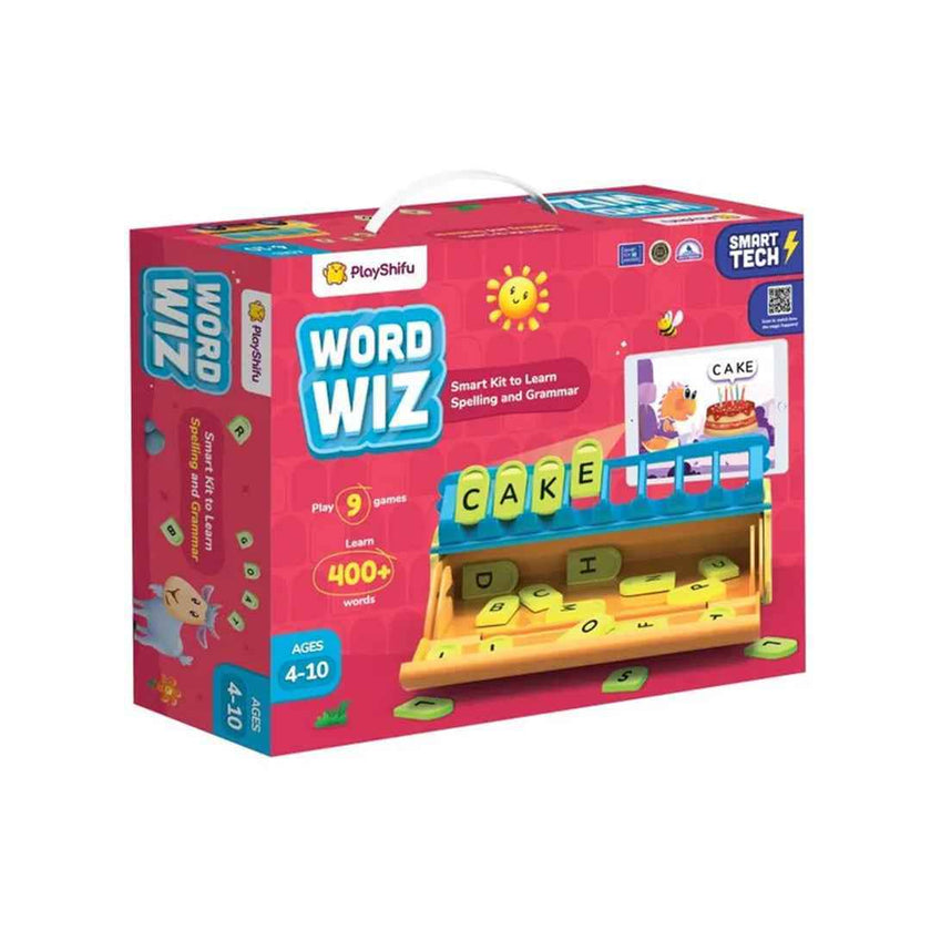 PlayShifu AR Word Building Game - 48-Piece Interactive Learning Set