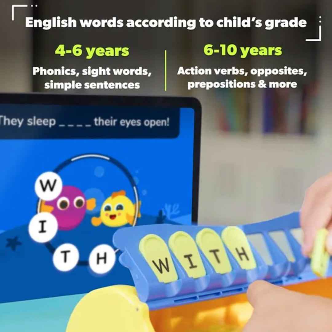PlayShifu AR Word Building Game - 48-Piece Interactive Learning Set