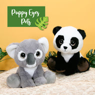 Puppy Eyes Pets Plush Toy - 40cm Soft Stuffed Animal for Kids