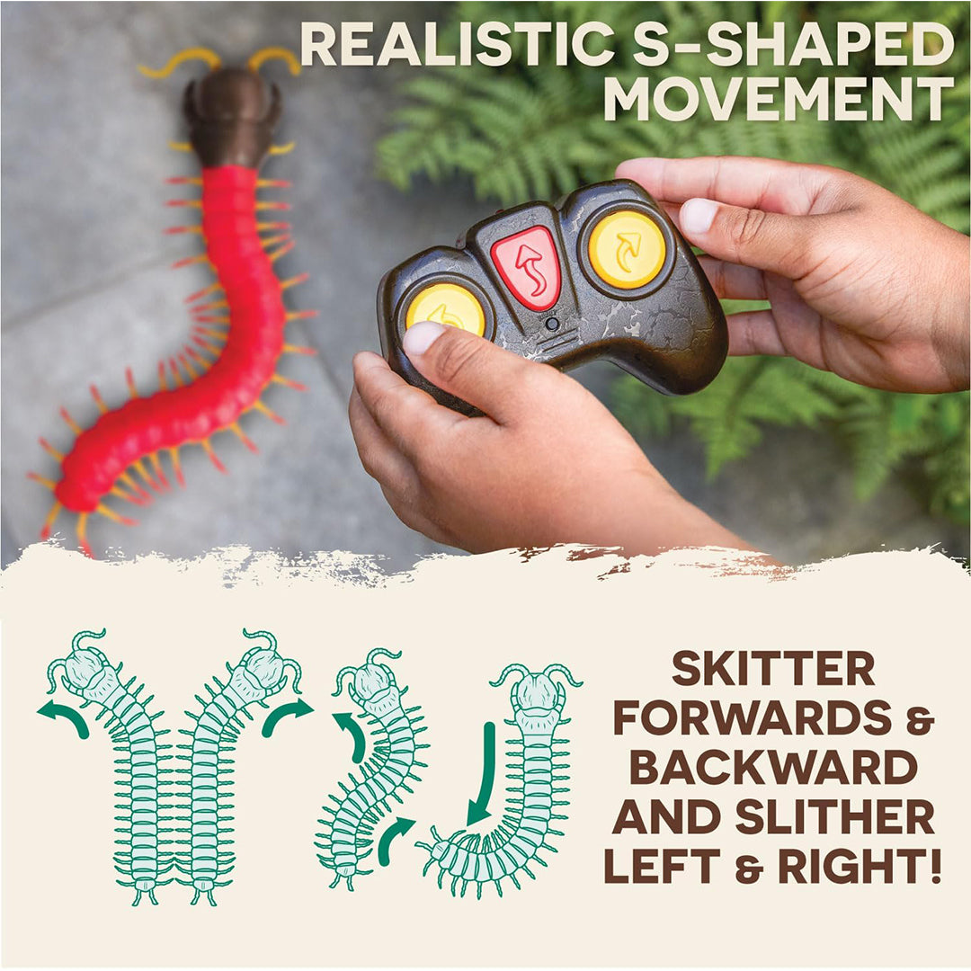 Terra RC Giant Centipede - Remote Control Toy with LED Eyes - Toyspry