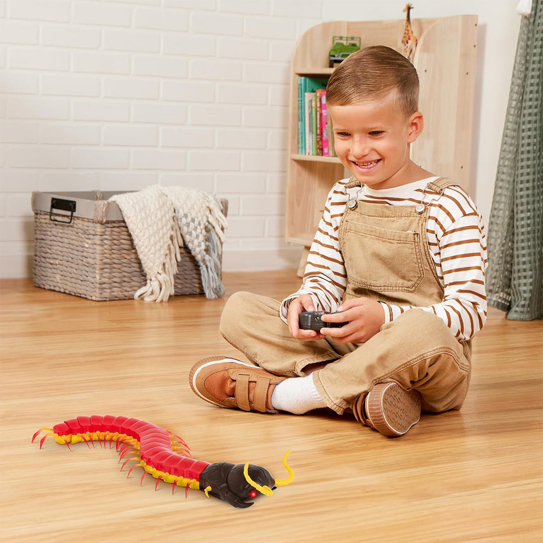 Terra RC Giant Centipede - Remote Control Toy with LED Eyes - Toyspry