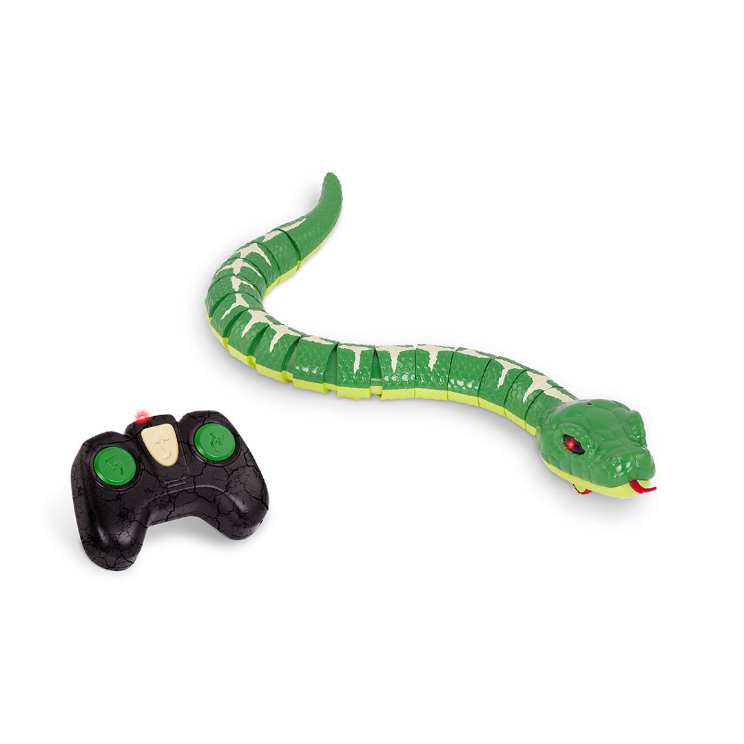 Terra RC Emerald Tree Boa Snake - Remote Control Toy with Lights and Slithering Movement