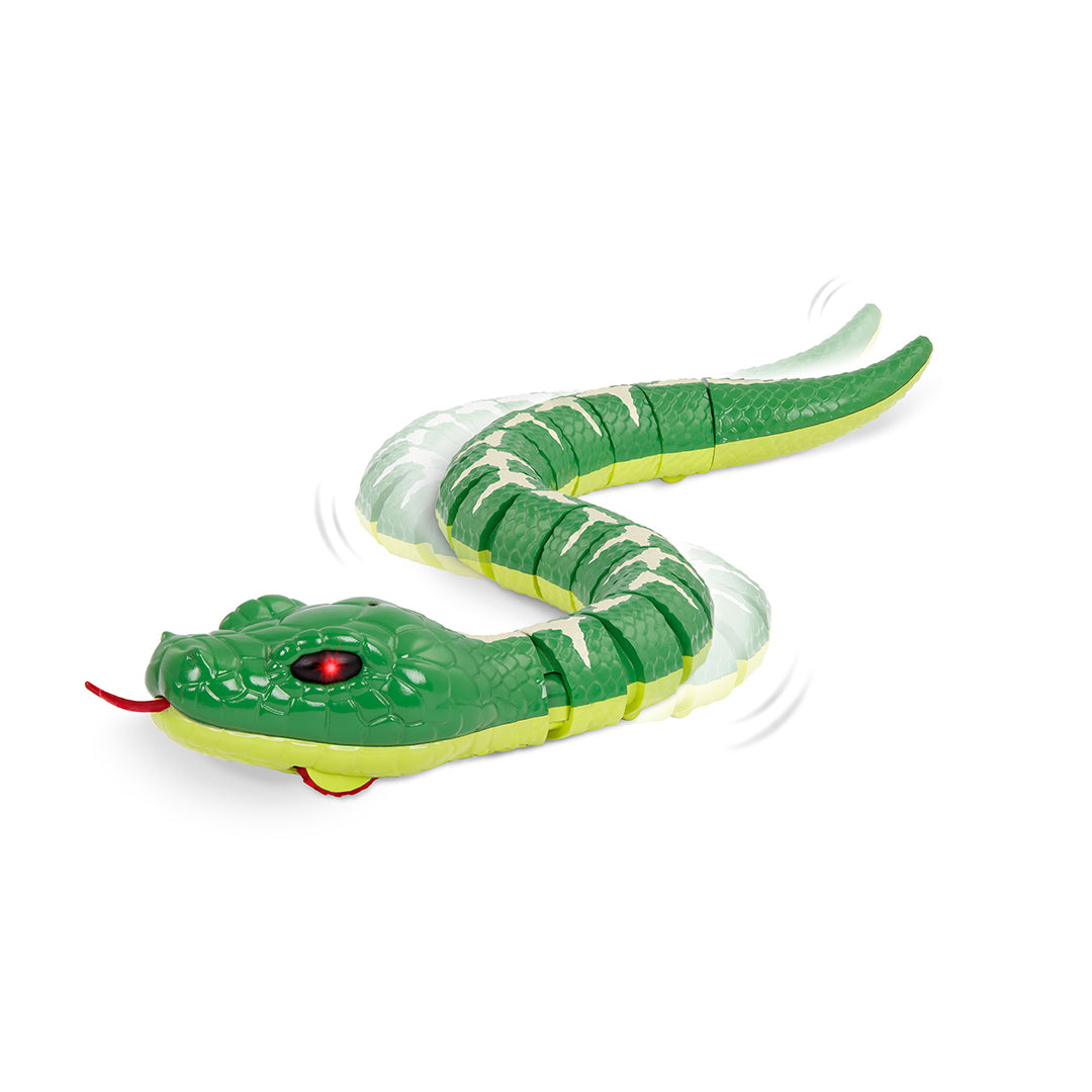 Terra RC Emerald Tree Boa - Remote Control Slithering Snake Toy (green) - Toyspry
