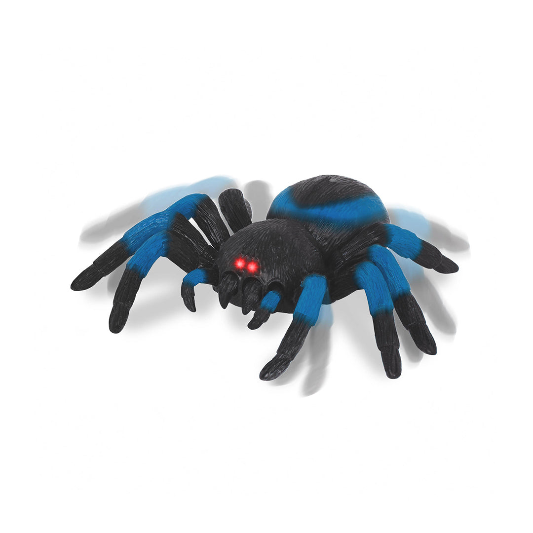 Terra RC Tarantula (Blue) - Remote Control Spider Toy with Lights - Toyspry