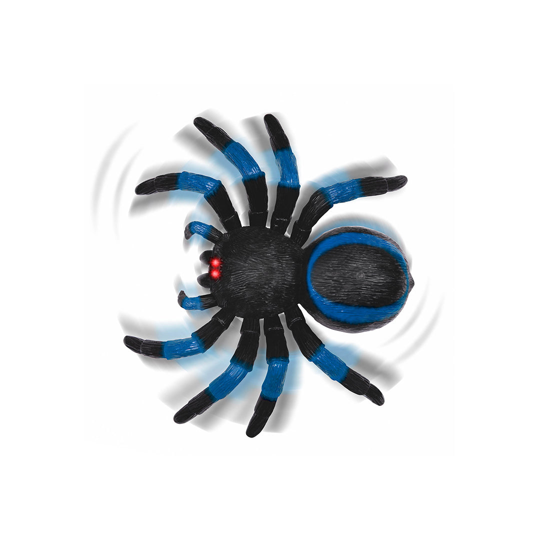 Terra RC Tarantula (Blue) - Remote Control Spider Toy with Lights - Toyspry