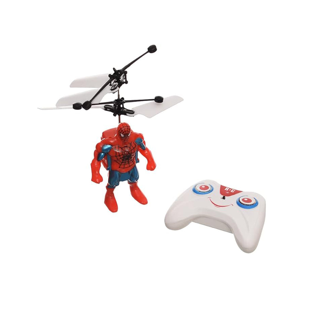 RC Spider-Man Remote Control Helicopter Toy for Kids - Toyspry