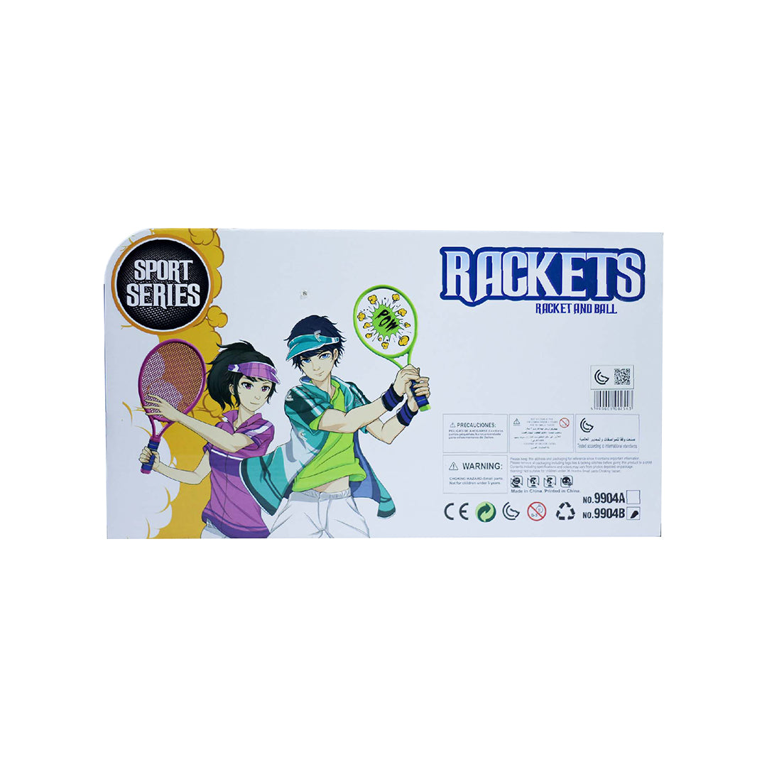 "Racket Toy Set with packaging"