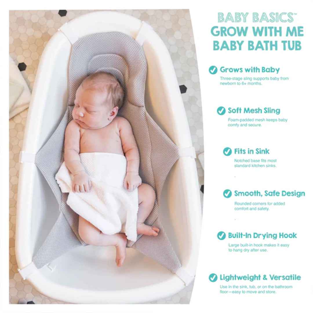 Regalo Baby Basics Grow With Me - Infant Bath Tub - Toyspry