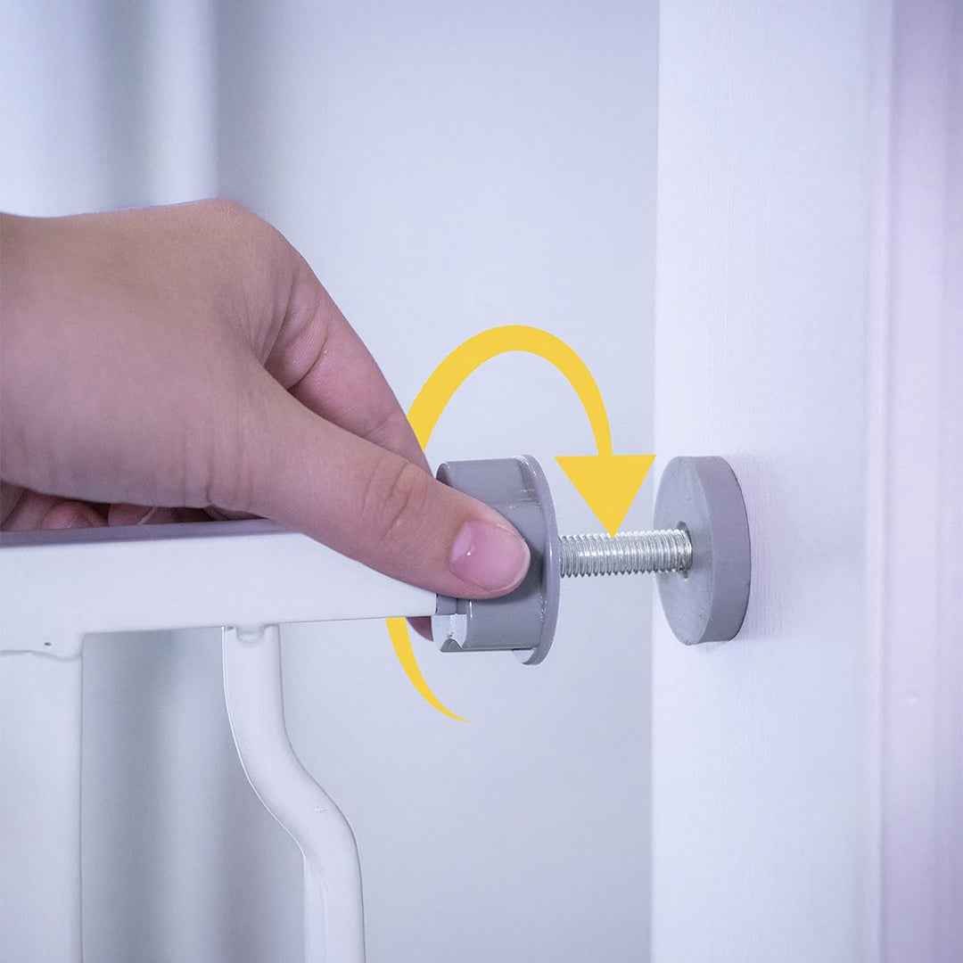 Regalo Easy Step - Walk-Through Baby Safety Gate - Toyspry