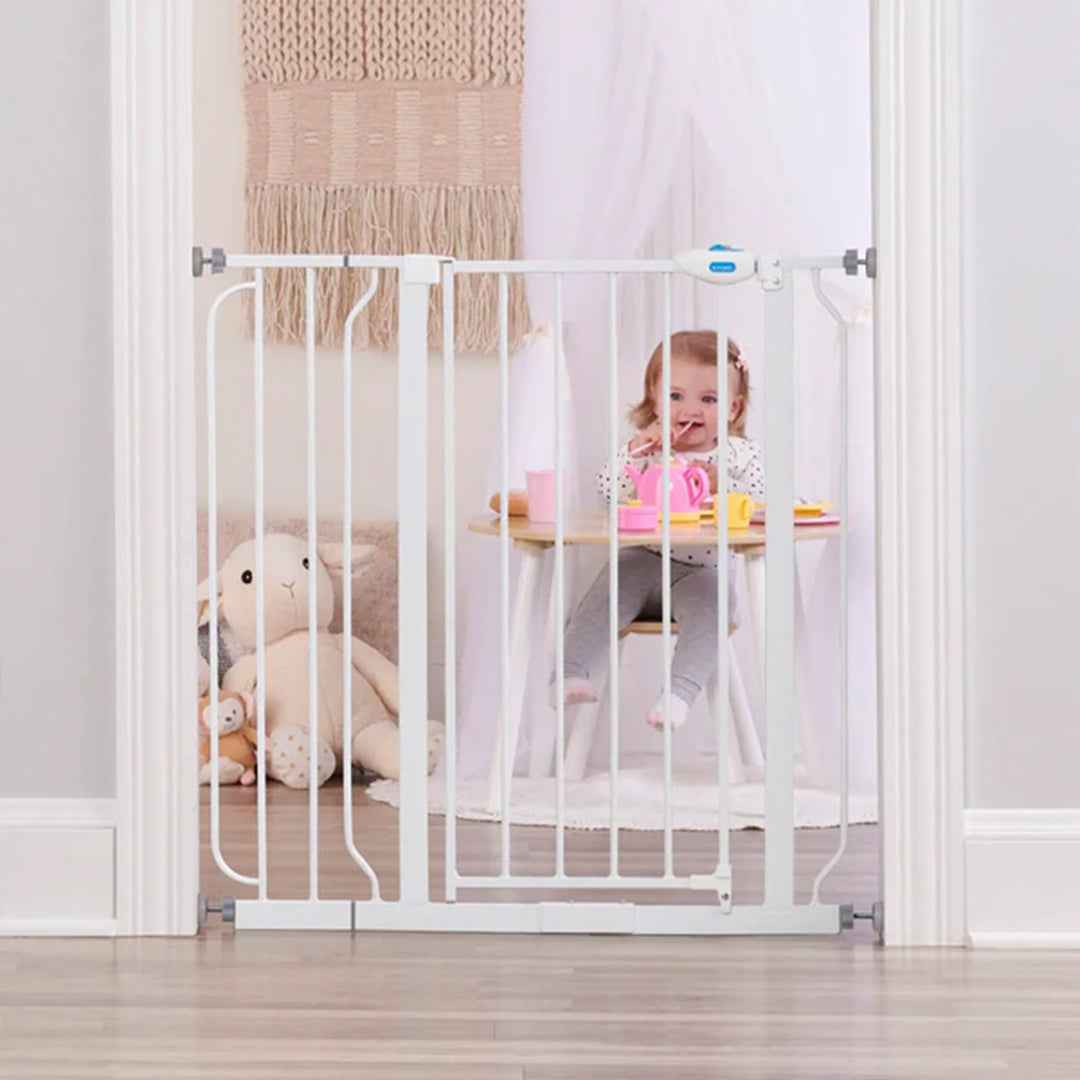 Regalo Extra Tall Safety Gate (White) - Baby & Toddler Gate