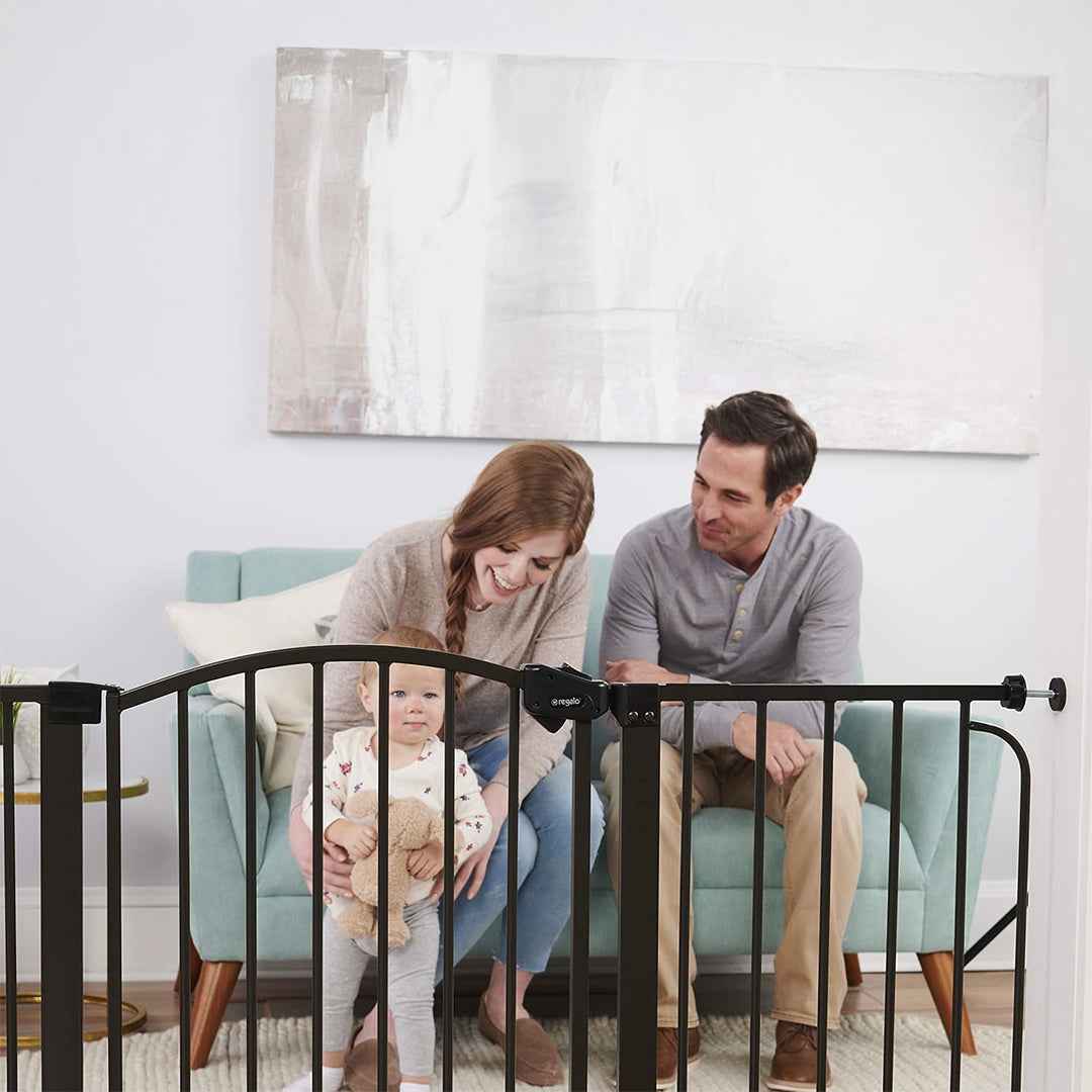 Regalo Home Accents Super Wide - Baby Safety Gate - Toyspry