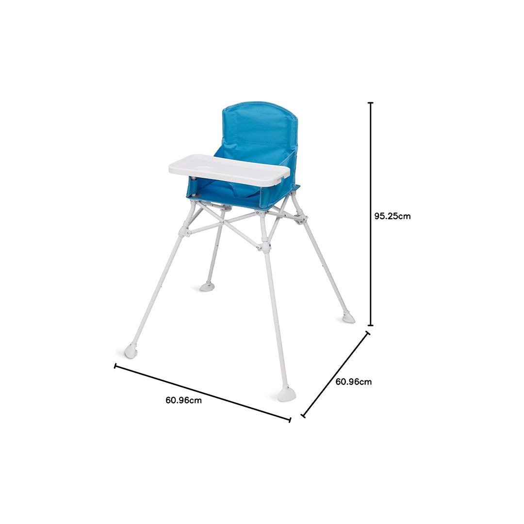 Regalo Portable High Chair - Foldable Baby Seat with Tray