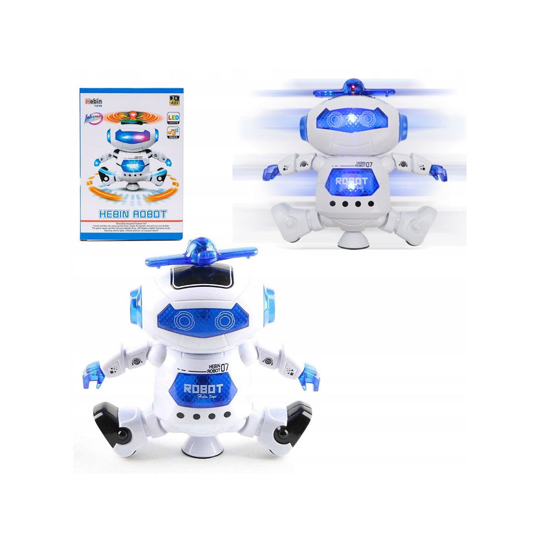 Dancing Robot Toy with 3D Lights & Music - Toyspry