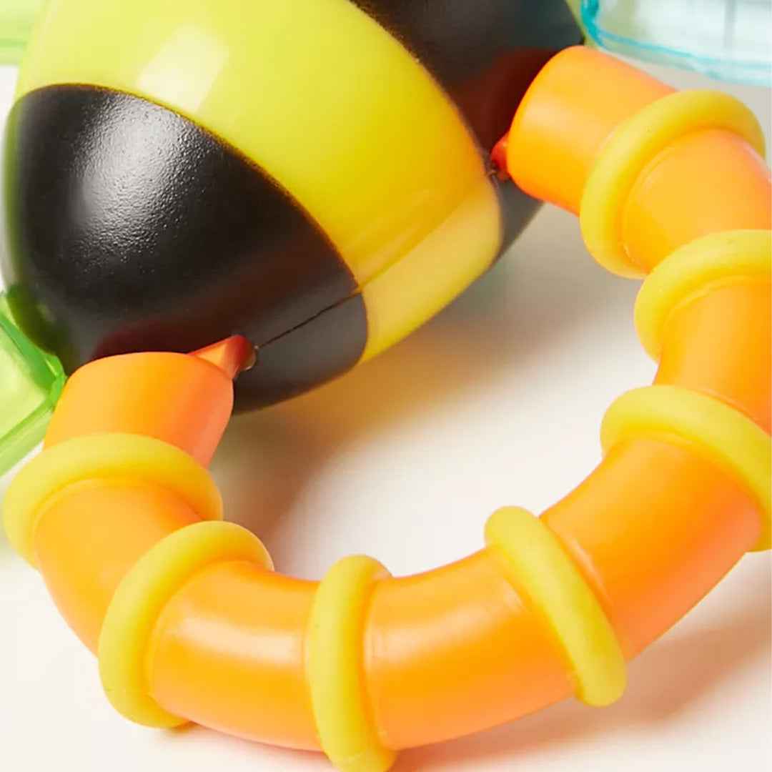 Sassy Bumble Bites Teether - Cooling Rattle Baby Toy (3M+)