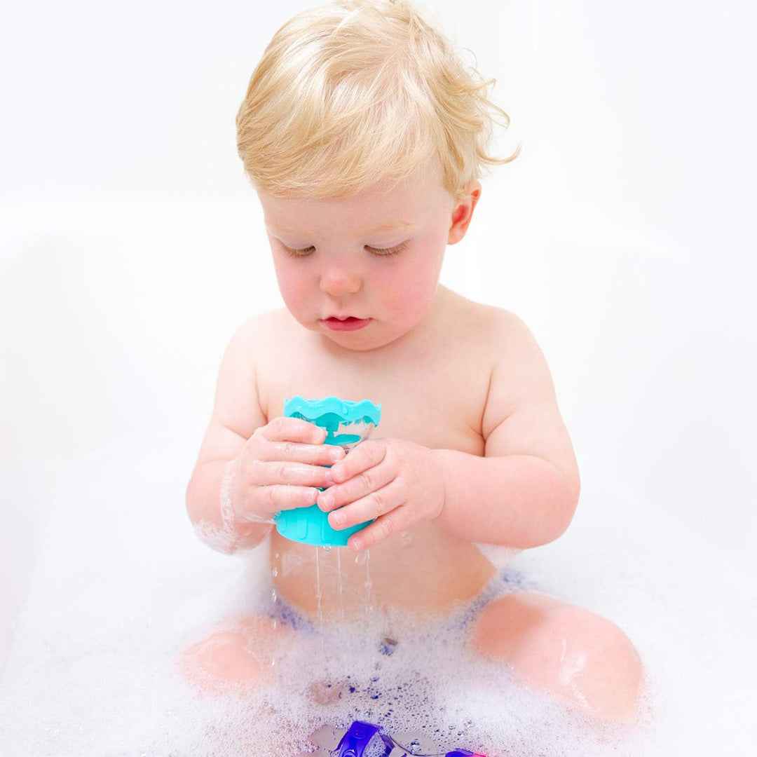 Sassy Rain Barrels Connecting Funnels - STEM Bath Toy (6M+)