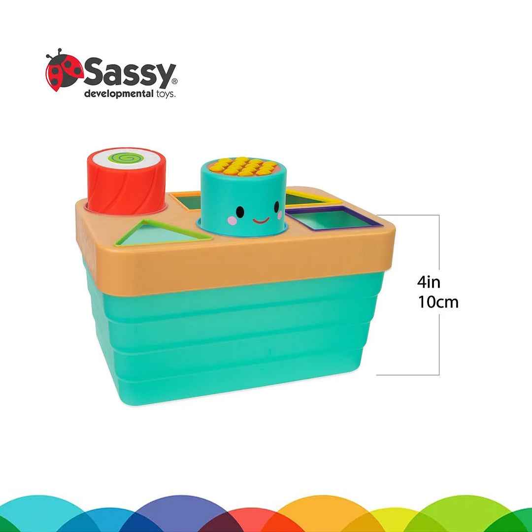 Sassy Sushi Shape Sorter - Educational Baby Toy (6M+) - Toyspry