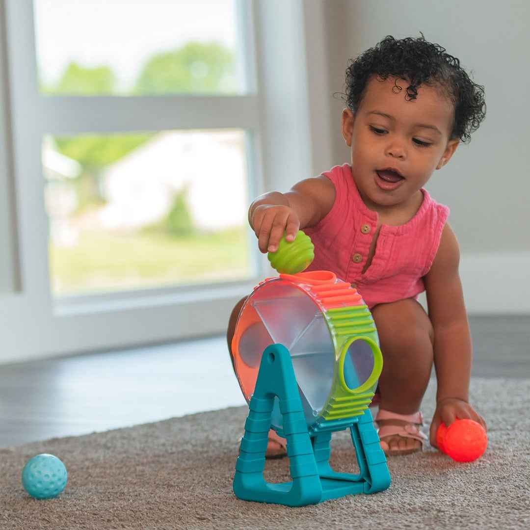 Sassy Wonder Wheel - Interactive Baby STEM Toy (6M+)