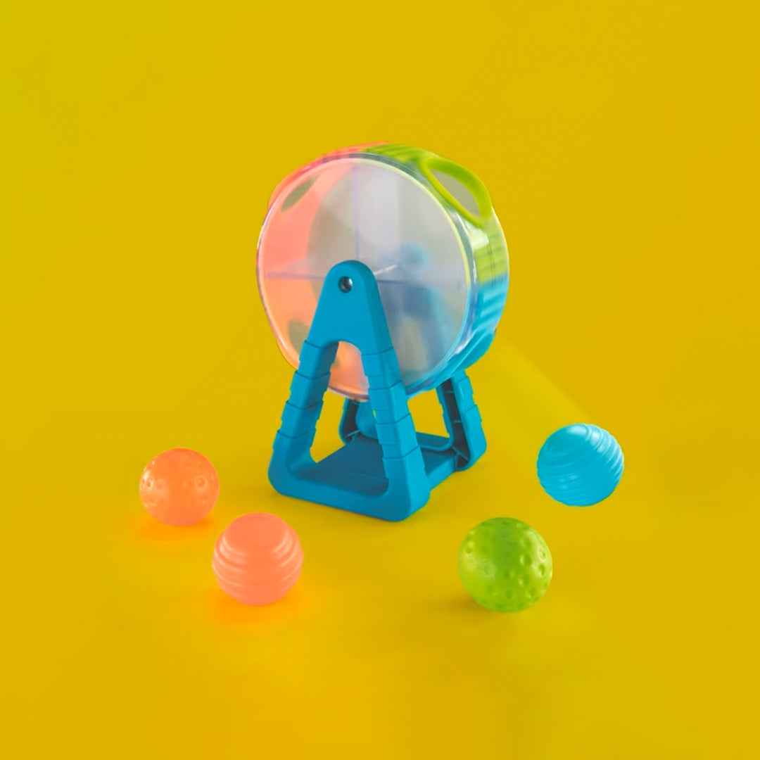 Sassy Wonder Wheel - Interactive Baby STEM Toy (6M+)