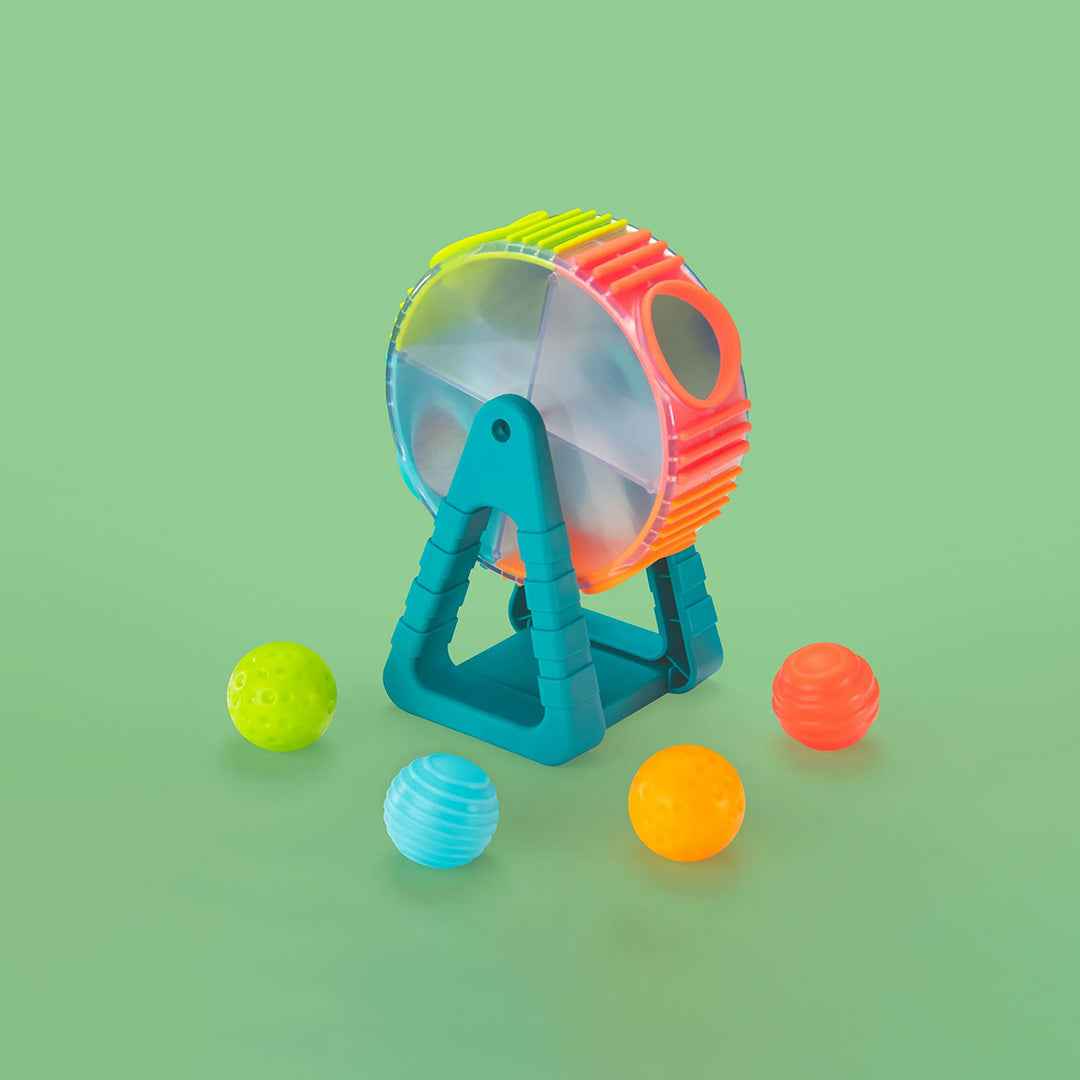 Sassy Wonder Wheel - Interactive Baby STEM Toy (6M+)