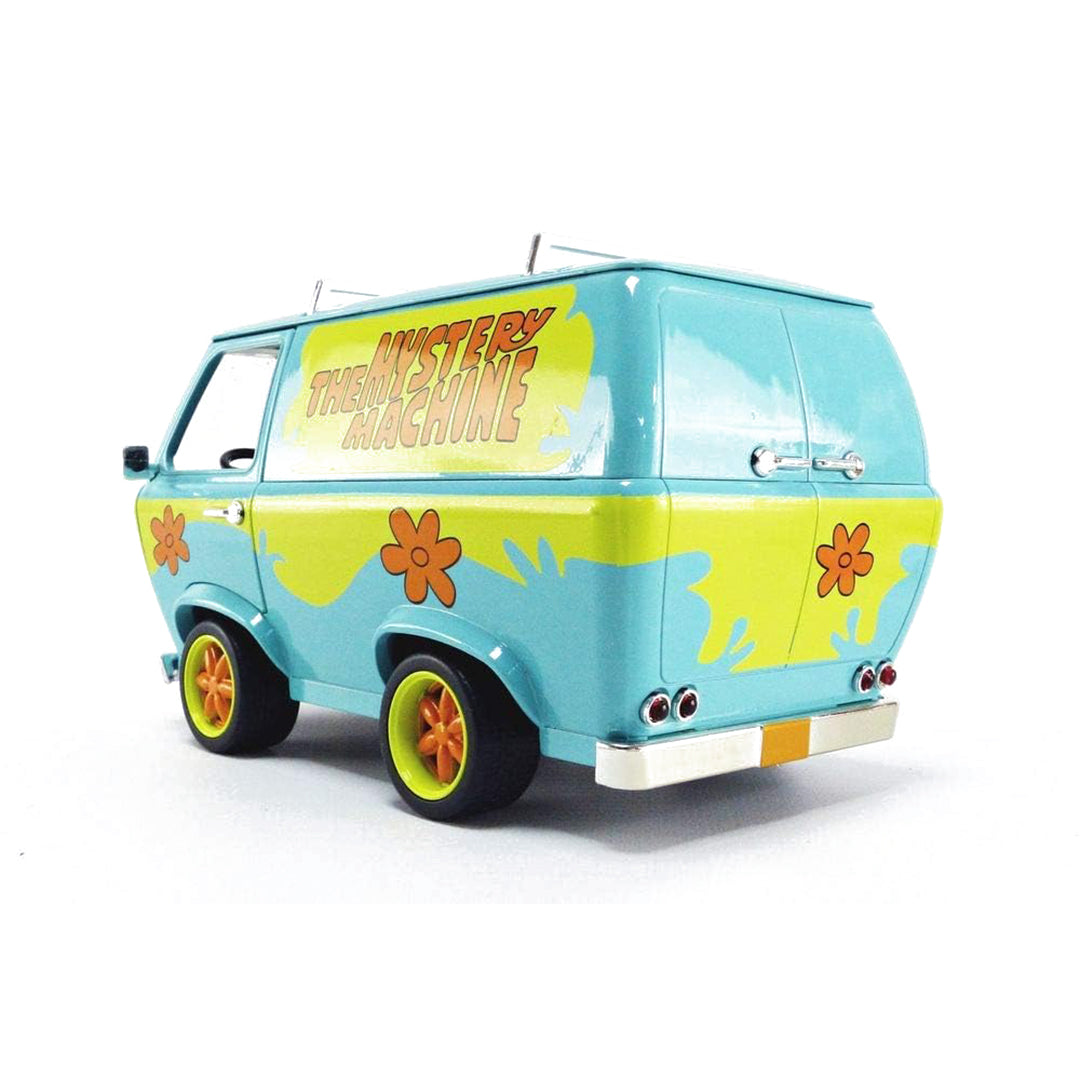 Scooby-Doo Mystery Machine - 1:24 Diecast Model Van with Figures - Toyspry