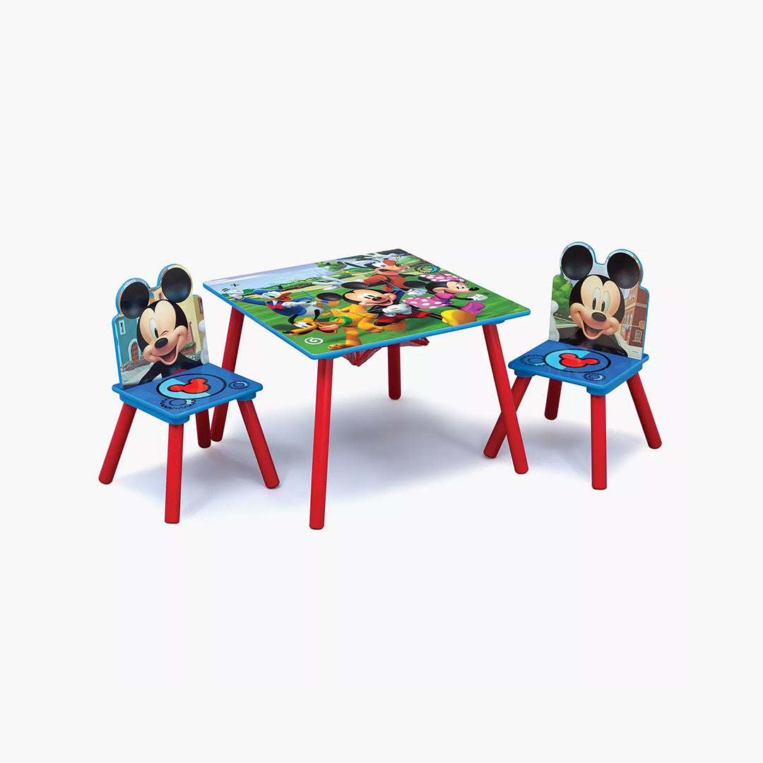 Delta Children Mickey Mouse - Table & Chair Set - Toyspry