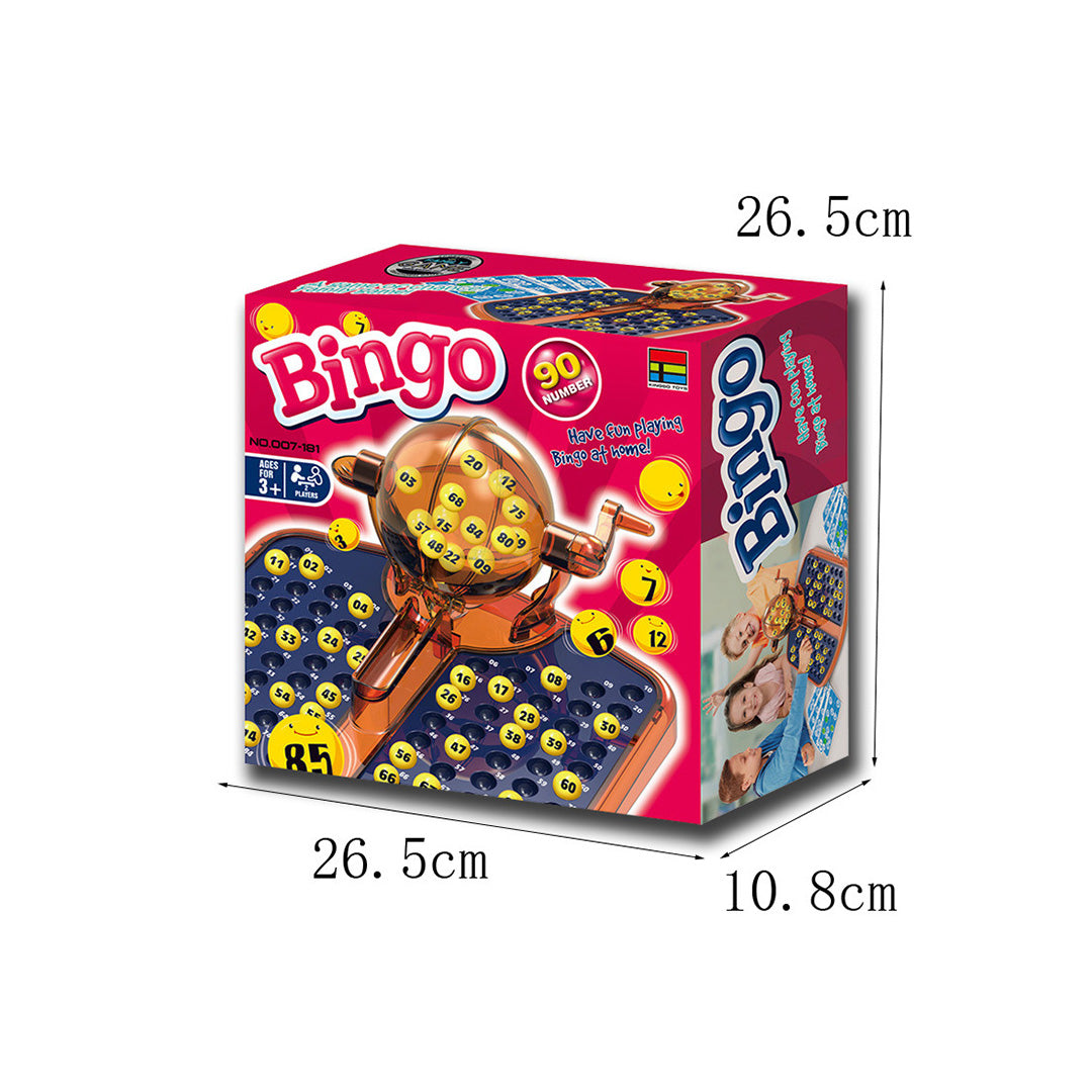 The complete Skid Fusion Bingo Lotto Game set Box