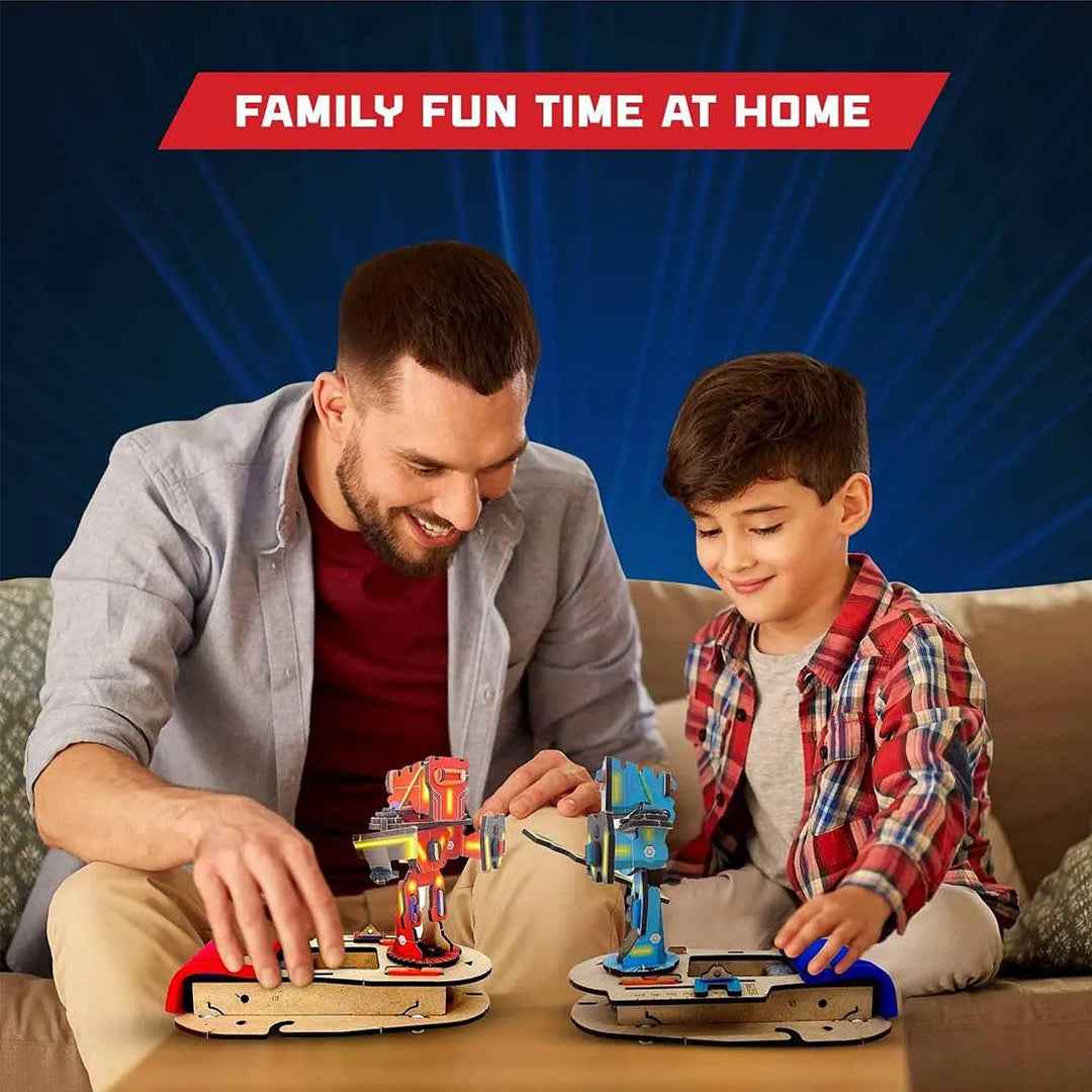 Smartivity Clash of Cyborgs - DIY 2-Player STEM Battle Game (6Y+) - Toyspry