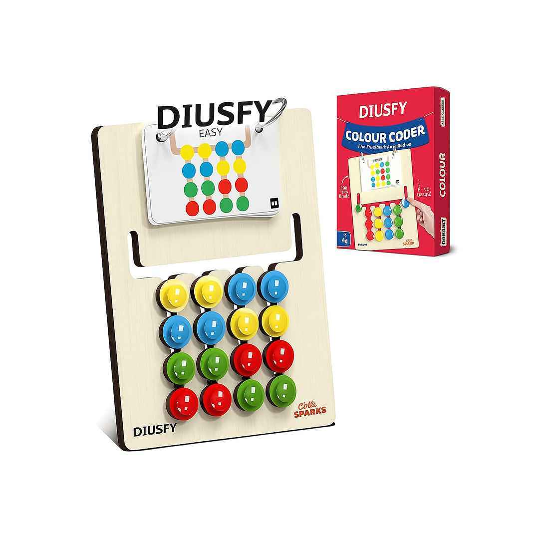 Smartivity Colour Coder Puzzle Toy - Logic & Pattern STEM Game (4-9Y) - Toyspry