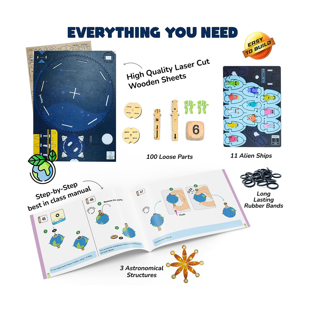 Smartivity Earth-Sun-Moon | DIY Space STEM Kit